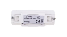 Łącznik liniowy do szynoprzewodu 3P+N owalny biały IV7604-10-W31