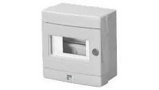 Szafka do wyłącznika p.poż. 1x8 moduły natynkowa szara IP55 GW42208