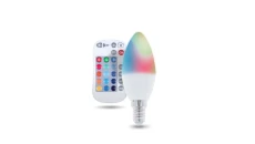 Żarówka LED E14 C37 RGB + White 5W + RC 250lm Forever Light