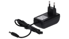 Zasilacz led gniazdkowy 12V 18W 5.5/2.1 czarny