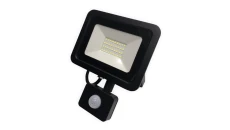 Naświetlacz LED PLATI 30W 2400lm 4000K IP44 czarny czujnik LFL105NS