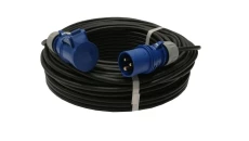 Przedłużacz kempingowy elCORD CEE 16A-3 230V IP44 40m H07RN-F 3G1,5 (gumowy OPD) z wt. i gn. CEE 16A-3P 30225400