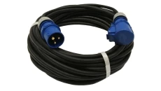 Przedłużacz kempingowy elCORD CEE 16A-3 230V IP44 30m H07RN-F 3G2,5 (gumowy OPD) z wt. i gn. CEE 16A-3P 30226300