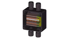 Puszka łączeniowa Ex przeciwwybuchowa z poliestru A02B1 PL11-T6/T5, IP66 strefa 1,21 oraz 2,22, ATEX