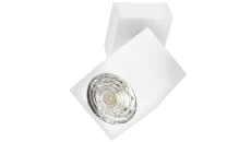 Lampa OSCAR-W/W biała z białym przegubem 1xgu10
