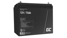 Green Cell AGM VRLA 12V 75Ah bezobsługowy akumulator do kamper, systemów fotowoltaicznych, łodzi