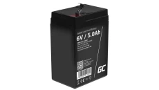 Green Cell AGM VRLA 6V 5Ah bezobsługowy akumulator do systemu alarmowego, kasy fiskalnej, zabawki