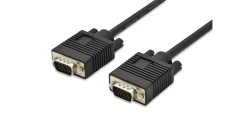 Kabel połączeniowy VGA 1080p 60Hz FHD Typ DSUB15/DSUB15 M/M czarny 3m AK-310103-030-S