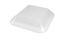 Oprawa DOTA, LED, 12W, 4000K, 1200lm, biała-polipropylen, klosz matowy-poliwęglan, IP44, IK10 A21305-MP