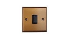 Łącznik dwubiegunowy 20A 250V klawiszowy 91x91x30mm - kolor miedź M-E1SM-2POLE