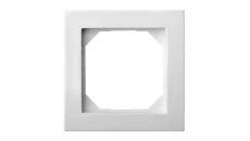 Rama pojedyncza Slim 82mm x 82mm - kolor biały L-F1-SLIM-W