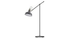 Lampa podłogowa E27 ARTHUR 150 cm ciemno szary Z7610