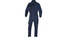 Kombinezon roboczy Mach2 z poliestru i bawełny dwa zamki granatowo niebieskie S M2CZ3 M2CZ3BMPT