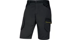 Bermudy robocze Mach2 z poliestru i bawełny szaro żółte M M2BE3 M2BE3GJTM