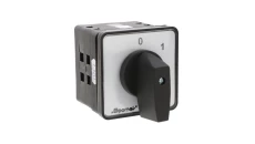 Łącznik krzywkowy 80A rozłącznik 0-1 3 - biegunowy mocowany do pulpitu czoło szare pokrętło czarne SK80-2.8211\P03