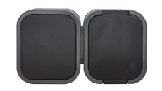 B2 Gniazdo pojedyncze n/t 2p+Z, bryzgoodp. + Łącznik IP54 szary/czarny 00060278