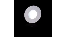 Lampka LED Ring Inox 230V 2W - Zimna 23/WS/K/ED/230V