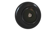 Premiumlux RETROLINE Gniazdo antenowe pojedyncze z ramką czarne