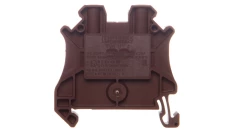 Złączka szynowa 2-przewodowa 4mm2 brązowa Ex UT 4 BN 3045224 /50szt./