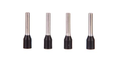 Tulejka 1,5mm2 czarna długość 10mm 216-244 /1000szt./