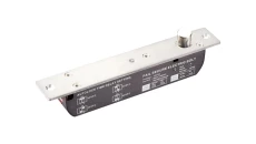 Elektrozamek trzpieniowy siła trzymania 2000 kg, sygnalizacja stanu drzwi, sygnalizacja zamknięcia, LED, zwłoka czasowa, 12V DC