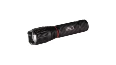 Latarka metalowa LED 5W + 3W COB 230 lm 3× AAA z zoomem P3111