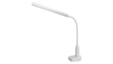 Lampa biurkowa LED JASMINE biała klips Z7595
