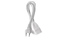 Przedłużacz 2× 075 mm 1 gniazdo 3m biały P01303