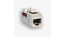 Gniazdo UTP RJ 45 kat. 6 keystone biały FU/FA-2630AK-8-C6