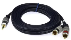 Kabel wt.Jack 3,5-wt.2RCA digital JKD10 1m