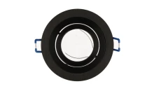 LED line Oprawka sufitowa oczko okrągła ruchoma SLIM czarna szcz OROSA 5 lat gwar.