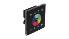 Sterownik LED panel RGBW 4x4A czarny 12-24V Prescot