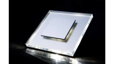 Lampka LED Crystal Aluminium 12V 1W - Ciepła 01/TR/W/AL/12V