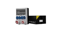 Rozdzielnica budowlana TD-S 32A 16A IP67 4x230V gniazda Mennekes Doktorvolt 0076