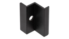 Klamra montażowa PV końcowa 50mm grubość ramy 40mm czarna