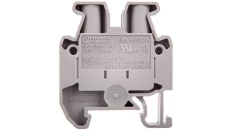 Złączka szynowa przelotowa 2-przewodowa 2,5mm2 szara Ex MUT 2,5 3248030 /50szt./