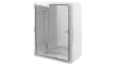 Obudowa natynkowa transparentna ROZDZIELNIA SKRZYNKA ELEKTRYCZNA ABS IP65 50x40x24 500x400x240