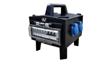 Rozdzielnica BAGU-S/FI 1x16A 3x230V 1x wtyczka odbiornikowa 32A gumowa IP44 Doktorvolt 4654
