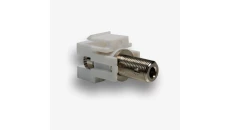 Gniazdo keystone typu BANAN żeńskie, kolor biały EM/KEY-BAN/BAN