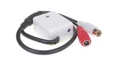 Mikrofon CCTV moduł audio 20Hz-10kHz z regulacją wzmocnienia SM-8/R-PLUG