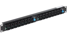 Patchpanel PoE 16xRJ-45 max.60V 1U Rack 19 POE-16/R19