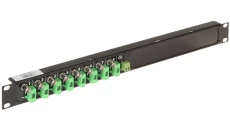 Gniazdo dystrybucyjne 8x BNC video 8x DC zasilanie AHD 8Mpx, HD-CVI 8Mpx, HD-TVI 8Mpx, CVBS Rack 19” G-8/R19-UHD