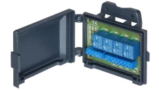 Moduł przekaźnikowy zwierny 4 wyjścia 10-16VDC 10A(max), 30VDC/50VAC (max) wyjście 4xNO w obydowie bryzgoszczelnej PK4-12-ZW