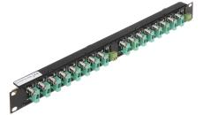 Gniazdo dystrybucyjne 16x BNC video 16x DC zasilanie AHD 8Mpx, HD-CVI 8Mpx, HD-TVI 8Mpx G-16/R19-UHD Rack 19”