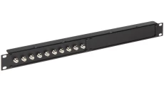 Gniazdo dystrybucyjne 10x Gniazdo F Rack 19 G-10F/R19