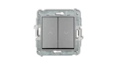 MINI Mechanizm łącznika żaluzjowego z podtrzymaniem srebrny metalik 7MWP-88
