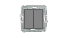 MINI Mechanizm łącznika żaluzjowego z podtrzymaniem szary mat 27MWP-88