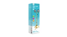 Naświetlacz LED na statywie 2x50W 6000K Forever Light