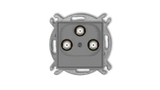 MINI Gniazdo multimedialne 3F DATA (Vectra) szary mat 27MGMV