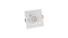 MDD Mini Uno GU10 250V IP20 110x110x40mm biały